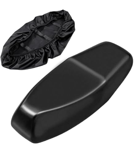 IOURVYA Housse De Selle Moto Universelle Imperméable Antidérapante Et Anti-Rayures. Protection Contre Le Soleil Et La Pluie, Valable Pour Tous Les