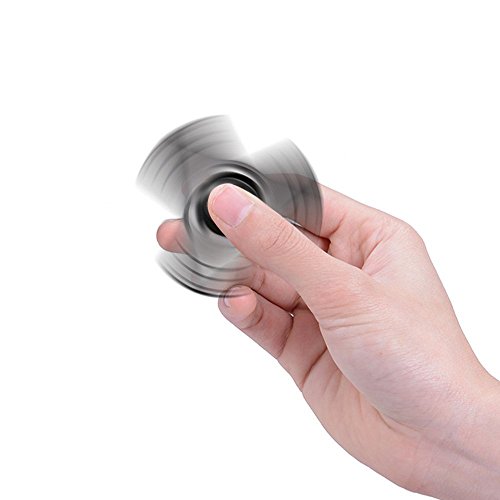 Fidget Toy, NiuSY Hand Spinner Spielzeug EDC Focus Aluminium Handspielzeug mit Hybrid-Keramik Lager Ultra Durable, Perfekt für ADS, ADHS, Angstzustände und Autismus Erwachsene Kinder, Tri-Spinner - 7