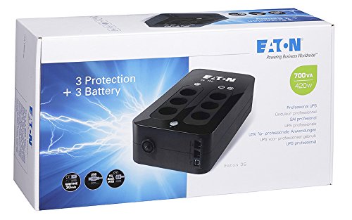 EATON 3S 700 DIN 3xSchuko + 3xSchuko surge only - 4