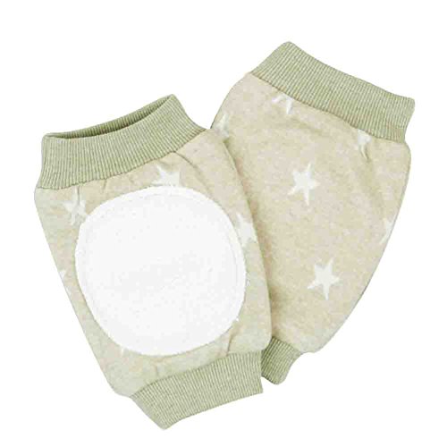YISET baby walker leggings Children kneepad elbow Protect the knee to prevent the baby falls(green)