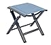 Produktbild Meerweh Erwachsene Fußhocker gepolstert mit Quick Dry Foam Klapphocker Campinghocker blau, XXL