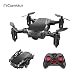 Produktbild Mini Quadcopter Drohne, Conthfut C16 RC Mini Drone für Kinder und Anfänger-2,4g 6-Achse mit Schwebemodus, kopfloser Modus, 3D-Flip und Geschwindigkeitsverstellung Nano Quadcopter, Schwarz, Keine Kamera