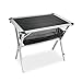 Produktbild JOM Klapptisch, Rolltisch, Campingtisch aus Aluminium 80 x 59 x 69 cm, alu-silber/ schwarz, Klapptisch mit Tragetasche