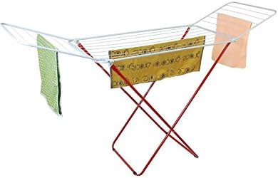 18m Cloth Dryer Rack Airer Laundry Washing Line Outdoor Folding Clothes Indoor