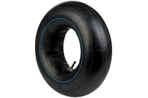 BITS4REASONS - 6 INCH DIAMETER MULTIPURPOSE BUTYL INNER TUBE TB 13x6.50-6 STRAIGHT VALVE TR13 (13x6.50-6)