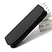 KING DO WAY Leather Barber Shears Hairdressing Haircut Scissors Organizer Zipper Pouch Bag Black