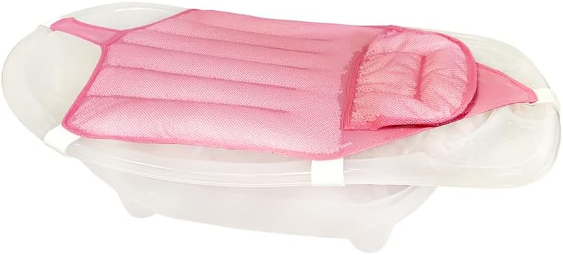 Sema Baby Köpüklü Kafa Destekli Bebek Banyo Filesi - Pembe
