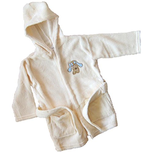 Preisvergleich Produktbild Baby - Microfaser - Bademantel Gr. 62 / 68 beige