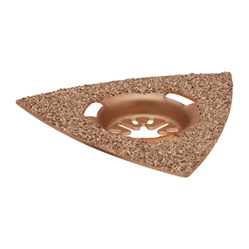 2 Bosch Multifunktionswerkzeuge Zubehör FEIN MultiMaster Dreieckige Carbidraspel, 78 mm Einhell Makita Milwaukee Skil WORX Sonicrafter von KROP - 4