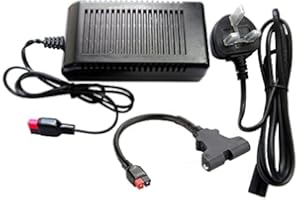 POWAKADDY Golf Trolley Charger LC-2213 with T Bar Connector for Freeway, Classic, Sport Touch Trolley Etc. for Lead Acid Battery only