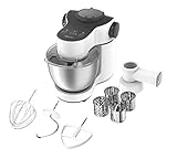 Krups KA3121 Master Perfect Küchenmaschine (1000 Watt, Gesamtvolumen: 4 Liter, inkl.: Back-Set, Aufsatz Schnitzelwerk mit Reibekucheneinsatz) weiß Krups KA3121 Master Perfect Küchenmaschine (1000 Watt, Gesamtvolumen: 4 Liter, inkl.: Back-Set, Aufsatz Schnitzelwerk mit Reibekucheneinsatz) weiß