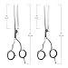 Professional Hairdressing Barber Salon Scissors Hair Thinning Scissors Set 6 Inch, Women Men Hair Cutting Equipment Tool in Pouch