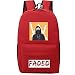 Produktbild SP Faded Alan Walker Rucksack Schultasche Handtasche Handtasche Reisetasche Buch Tasche, Rot