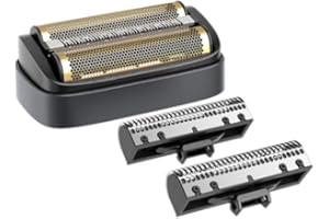 Andis 17330, zamiennik folii i noża Resurge – składa się z niezależnej, hipoalergicznej folii tytanowej, ostrych i długotrwałych krawędzi - do precyzyjnego i dokładnego cięcia i golenia, złota