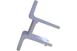 Milageto Retractable Awnings Wall Mounted Bracket Replacement Wall Mounting Bracket for Retractable Awnings for Home Terrace Outdoor,White