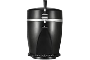 CONTINENTAL EDISON Distributore di birra 5L MB5B3 - Nero