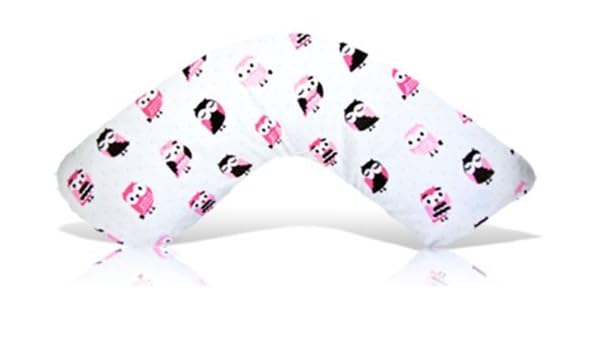 Luna Lullaby Bosom Baby Nursing Pillow Pink Owl Color Pink Owl