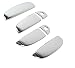 Vheelocity 71070 Chrome Plated Car Door Handle Cover for Hyundai i10 (Set of 4) RS.390.00