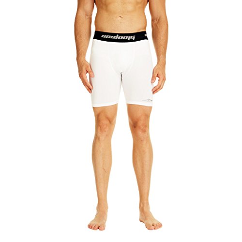 COOLOMG Herren Funktionshose Core Compression Hose Tights Lang Base Layer Sports S M L XL - 2