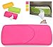 Produktbild CUGLB Cool Auto Car Tissue Box Sonnenblende Gewebe Kasten Serviette Halter Taschentuch Clip Abpumpen Behälter (Rose Red)