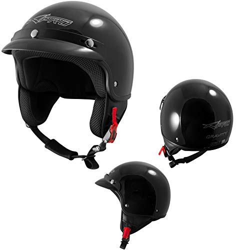 Jet E Demi-Jet A-PRO SRL Casco Demi Jet Scooter Moto Omologato ECE 22