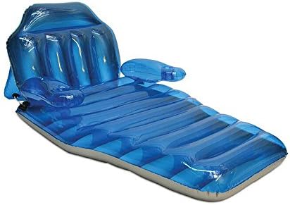 Wangmy Inflatable Floating Row Leisure Swimming Ring Water Inflatable Floating Bed Swimming Ring Inflatable Lounge Multifunctional dual-use type Chair