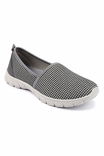 Spunk Womens Kerri Grey Walking Shoes RS.599 (60.00% Off) - Amazon