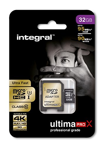 Integral Memory INMSDH32G10-95/90U1 microSDHC Class 10 UltimaPro UHS-1 32GB Speicherkarte - 2