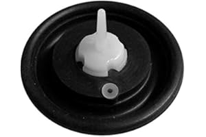 Merriway BH03350 Cistern WC Diaphragm Inlet Valve Washer to Fit Torbeck Valves,Silver