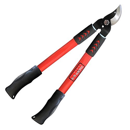 TABOR TOOLS GL18 MINI Tijera cortarramas, Tijera Dos Manos, Tijeras de podar, cizalla, podadoras, para Cortar Ramas Verdes de MAX. Ø 2 1/2 cm
