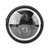 【Bombilla de alta calidad y luz súper brillante】 - La placa posterior negra, la lente duradera del proyector encerrada en carcasa de aluminio, la transmisión alta y la lente curvada correcta brindan una mejor eficacia luminosa; Patrón de luz súper brillante sobre las lámparas incandescentes estándar, no se preocupe por la poca luz tenue mientras conduce, corte la noche