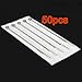 TOOGOO(R) 50 Pcs Disposable Stainless Steel Sterile Tattoo Needles Supplies Artists 3RL