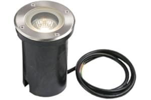 SAXBYYOICN LTH Saxby GH98042V IP65 Pillar Round Stainless Steel Walkover Drive Ground Light