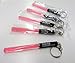 Produktbild 5 x Mini Lichtschwert Schlüsselanhänger Party Pack Star Wars Clubs Light Sticks LED Dance V Cool Rot, Grün oder Rosa