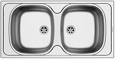 Pyramis E 33/33 Einbausp&uuml;le Edelstahl, glatt, 100150802