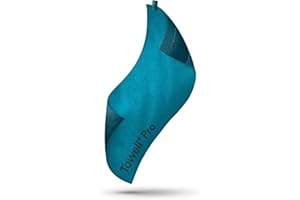 ‎STRYVE Stryve Gym Towell+Pro Active Blue (105 x 42,5cm), Sporthandtuch mit Magnetclip & antirutsch