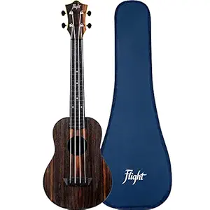 Flight Designer TUC55 Amara 4 strings Concert Ukulele, with Gig Bag - (Natural)