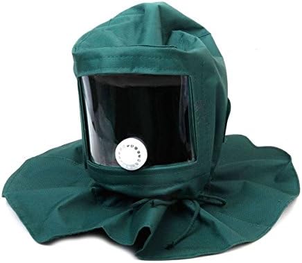 Hansin Sand Blasting Hood Abrasive Sandblaster Mask Cap Wind Dust Anti Protective Tool