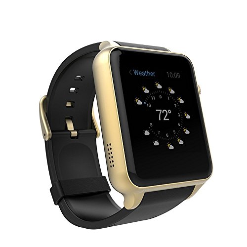 Orologio Smart Bluetooth,STOGA PiÃ¹ Suovo Supporto Smart Card Smart Smart Watch di Sweatproof Smart Phone per smartphone Android Smart e Smartphone per Android e IOS (Oro)