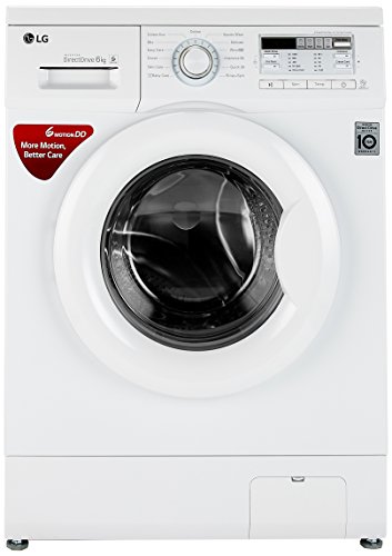 LG 6 kg Fully-Automatic Front Loading Washing Machine (FH0B8NDL22, Blue White) RS.24499 (16.00% Off) - Amazon