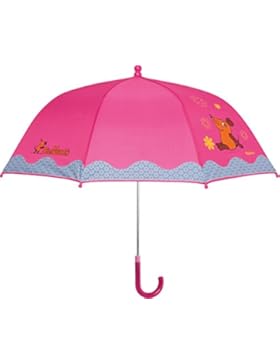 Playshoes DIE MAUS Mädchen Regenschirm MAUS Blümchen, Die Sendung mit der MAUS