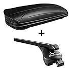 Sicherheit - Dachbox: TÜV/GS geprüft TÜV SÜD Zertifikatsnummer Z1A 14 07 14027 028 Dank einer hohen Tragkraft der Box und dem Sicherheitsverriegelungssystem mit Zentralverriegelung können auch größere Mengen Gepäck sicher verladen werden. (auf entsprechende Traglast des Daches achten). Eine Frontsicherung bietet Schutz gegen unbeabsichtigtes Öffnen.