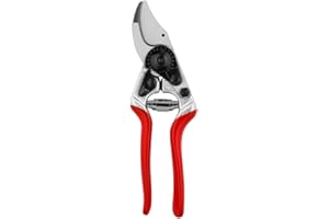 FELCO 14 Bypass-Gartenschere für kleine Hände, Rechtshänder, 40 mm Klinge aus gehärtetem Stahl, geschmiedete Aluminiumgriffe, ergonomisch kompakt, präziser Schnitt bis 18 mm, Swiss Made