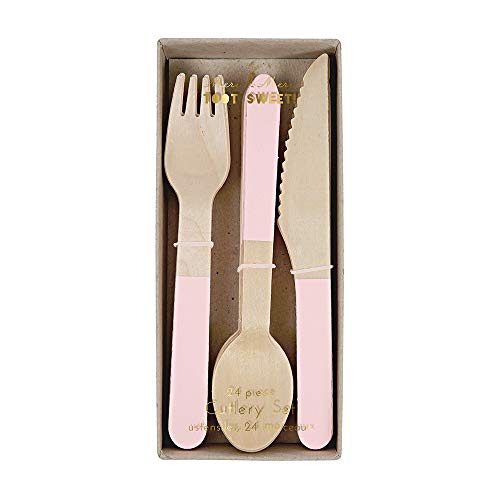 Preisvergleich Produktbild Wooden Besteck - Holz Set Pink