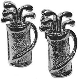 Skiweb Golf Bag Cufflinks in Gift box