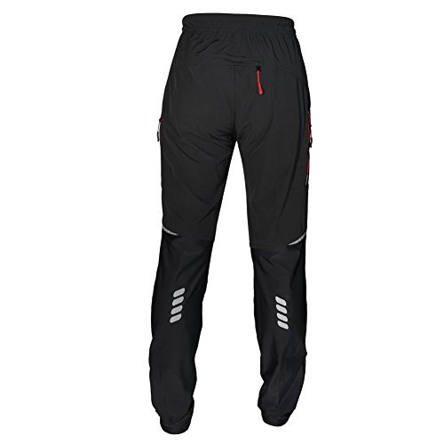Herren Hose, West Biking Lang Radhose Fitness-Hosen für Herren Reflektierende Radsport Running Fahrradhose - 2