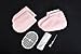 4L Wax Heater set Hug Flight® Paraffin Wax Bath Warmer pot Aluminum waxing Kit Pack With Brush & Booties & Mitts & 50 x Bag & 450g x 3 Aloe