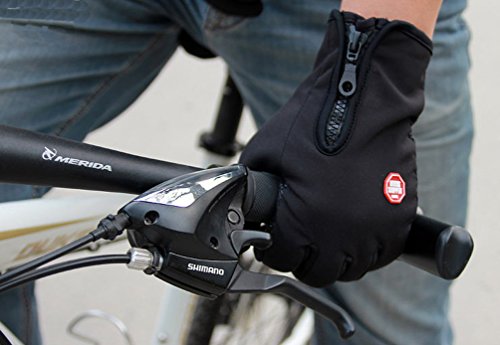 ADS Herren Fahrradhandschuhe, fur den Winter, Touchscreen-kompatibel - 3