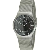 Skagen Herrenarmbanduhr Slimline Titan Stahl 233LTTM