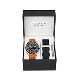 Nautica Orologio da Uomo Analogico al Quarzo con Cinturino in Silicone – NAD14534G
